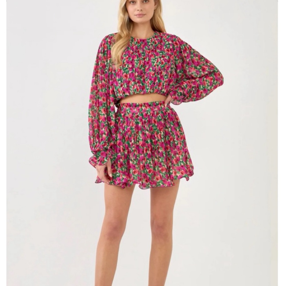 Endless Rose Skirt Set